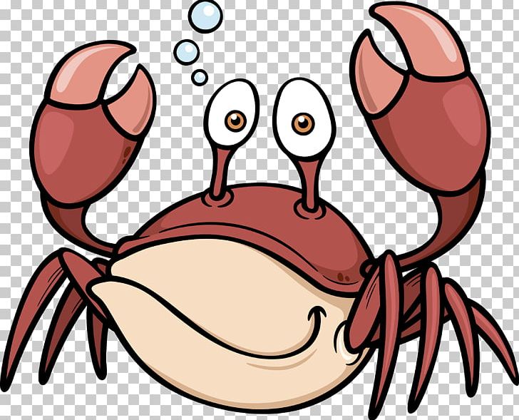 Crab Cartoon PNG, Clipart, Animals, Artwork, Cartoon, Crab, Decapoda Free PNG Download
