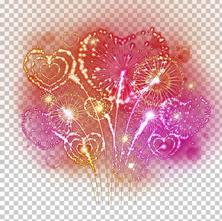 Fireworks Heart Photography Illustration PNG, Clipart, Art, Background, Bonfire Night, Cartoon, Color Free PNG Download