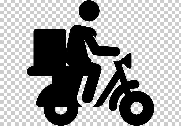 Scooter Motorcycle Delivery Computer Icons Transport PNG, Clipart, Area, Artwork, Black, Black And White, Brand Free PNG Download