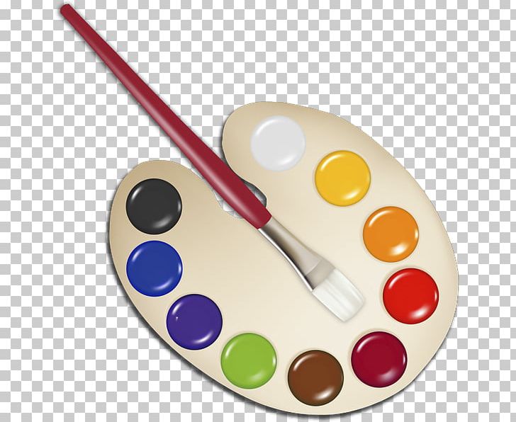 Palette Watercolor Painting Paintbrush PNG, Clipart, Art, Brush, Color, Cutlery, Hardware Free PNG Download