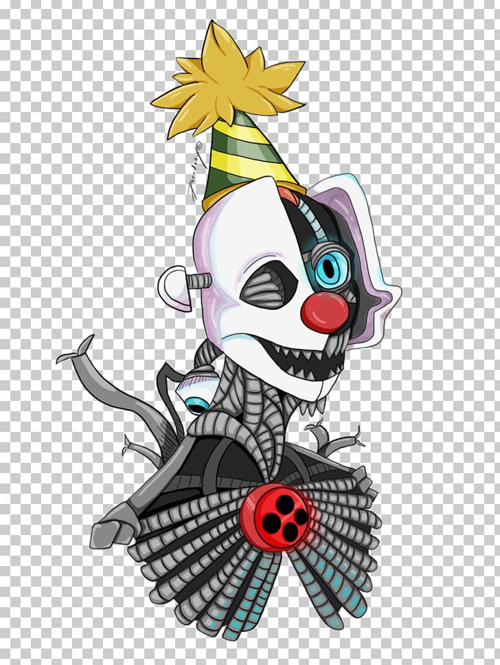 Five Nights At Freddy's: Sister Location Clown Fan Art PNG, Clipart, Art, Cartoon, Character, Chibi, Clown Free PNG Download