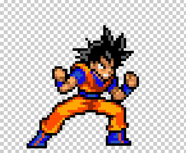 Super Smash Flash 2 Goku Sprite PNG, Clipart, 32bit, Art, Bit, Cartoon, Deviantart Free PNG Download