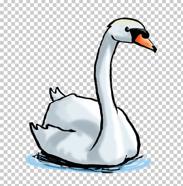 Cygnini Duck Goose Drawing PNG, Clipart, Animals, Beak, Bird, Blue, Castor Free PNG Download