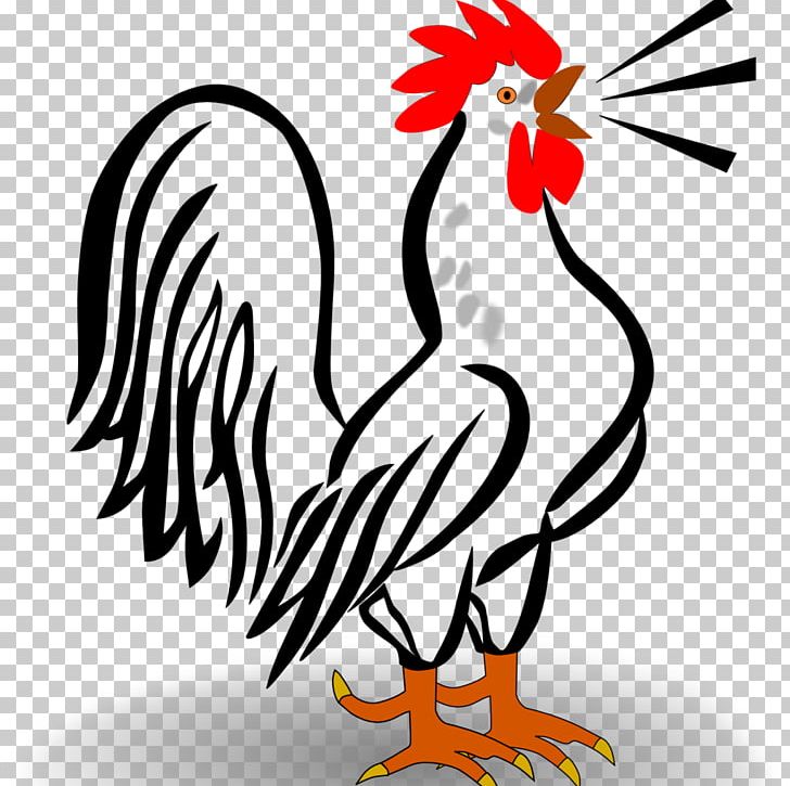 Chicken Rooster PNG, Clipart, Animals, Art, Artwork, Beak, Bird Free PNG Download