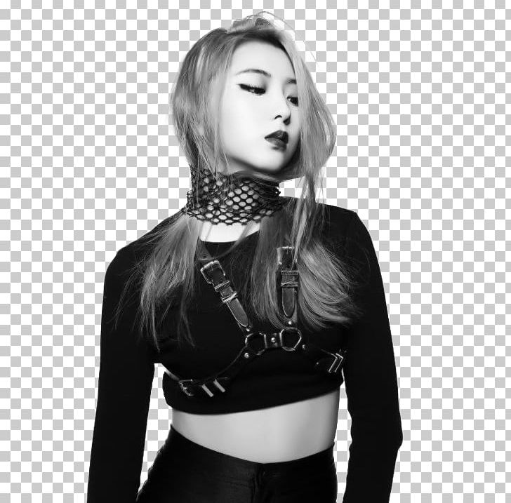 Kwon So-hyun 4Minute Crazy K-pop Korean Idol PNG, Clipart, 4minute, Beauty, Black And White, Black Hair, Cel Free PNG Download