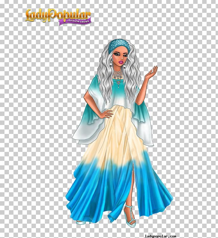 Lady Popular Doll Character Turquoise PNG, Clipart, Character, Costume, Doll, Fictional Character, Figurine Free PNG Download