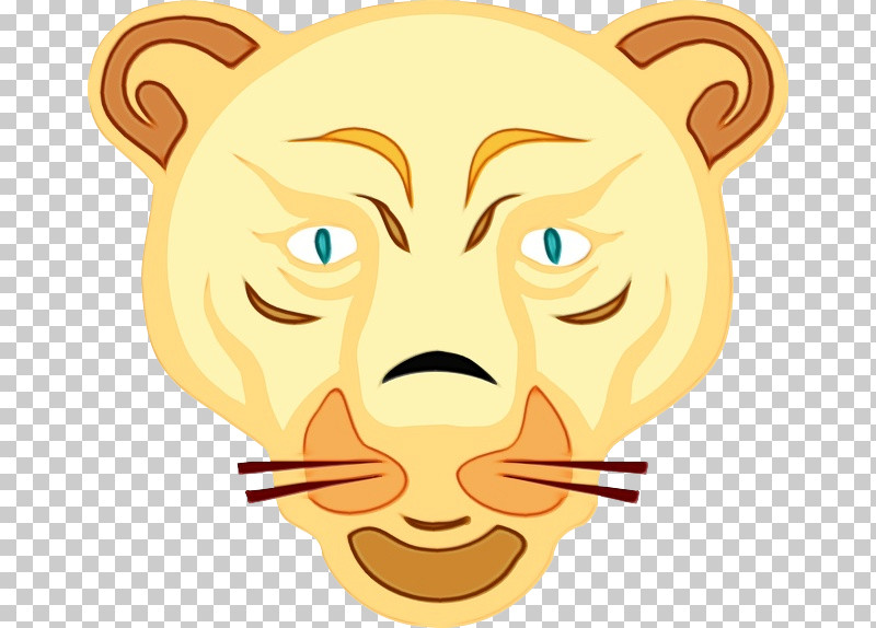 Lion Drawing Cartoon Roar Face PNG, Clipart, Animation, Cartoon, Cheek, Comedy, Drawing Free PNG Download