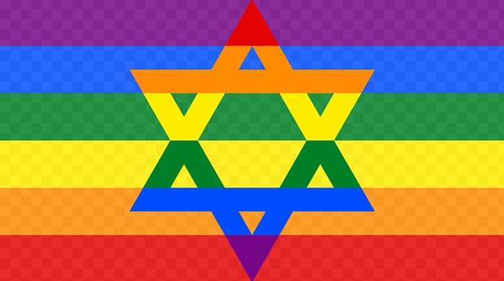 Star Of David T-shirt Jewish People Judaism Rainbow Flag PNG, Clipart, Angle, Area, Computer Wallpaper, David, Flag Free PNG Download