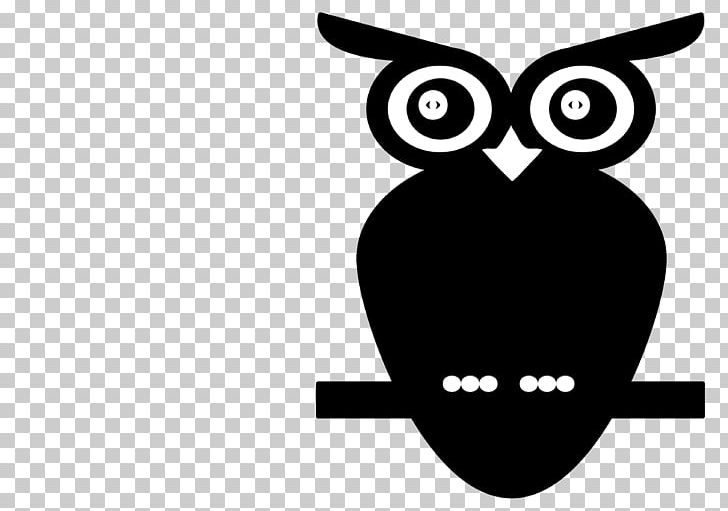 Black-and-white Owl PNG, Clipart, Animals, Beak, Bird, Bird Of Prey, Black And White Free PNG Download