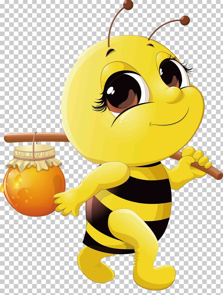 Honey Bee Cartoon PNG, Clipart, Bee, Beehive, Bee Hive, Bees, Bees Honey Free PNG Download