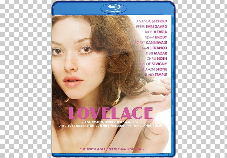 Linda Lovelace Blu-ray Disc DVD Film PNG, Clipart, Amanda Seyfried, Beauty, Bluray Disc, Brown Hair, Cheek Free PNG Download
