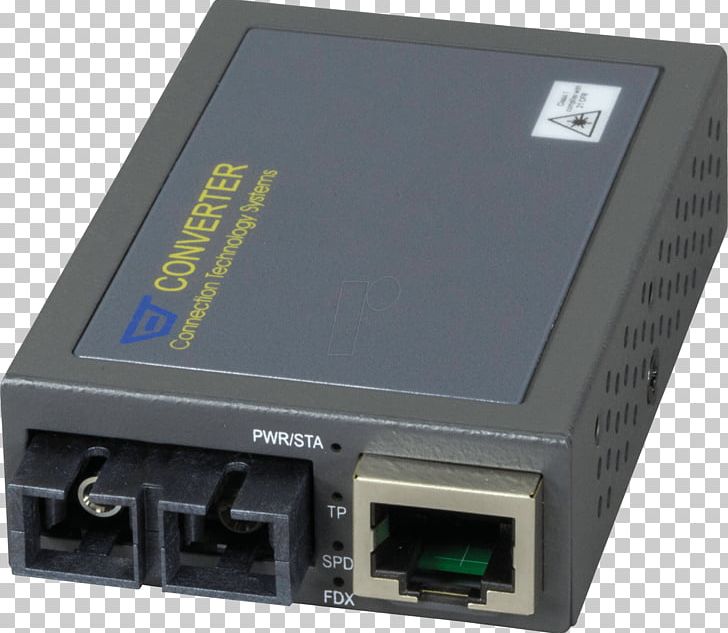 Power Converters Fiber Media Converter Small Form-factor Pluggable Transceiver Gigabit Ethernet Optical Fiber PNG, Clipart, 10 Gigabit Ethernet, Converter, Electronic Device, Electronics, Mct Free PNG Download