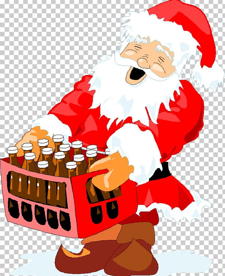 Santa Claus Beer Christmas Wine PNG, Clipart, Animation, Art, Artwork, Beer, Christmas Free PNG Download