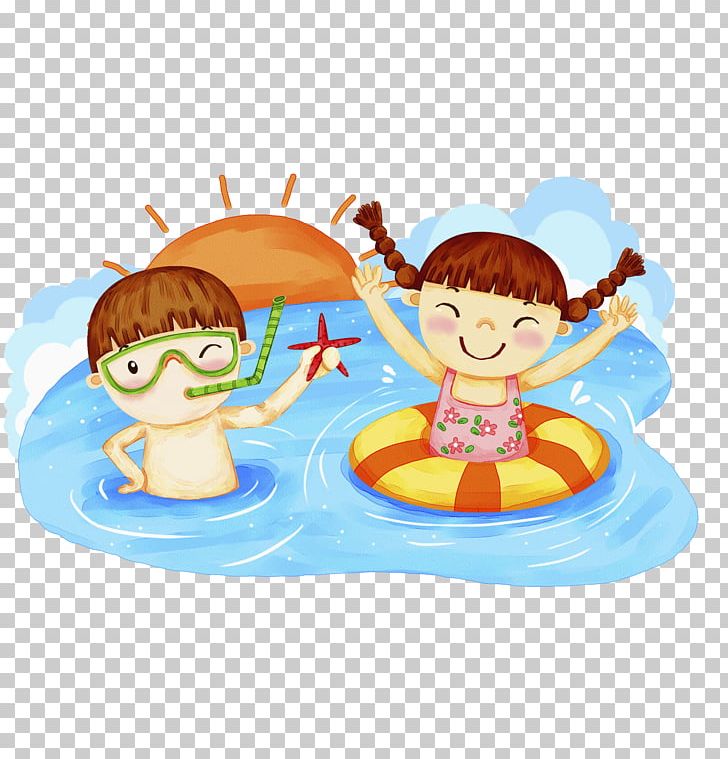 A Swimming Child PNG, Clipart, Accident, Art, Blue, Cartoon, Child Free PNG Download