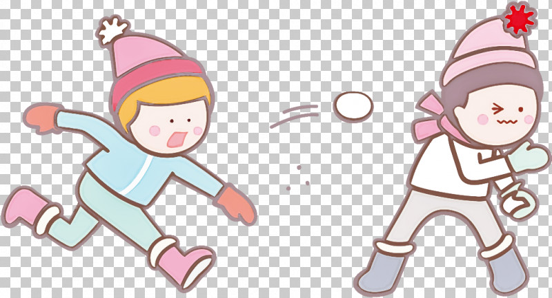 Snowball Fight Winter Kids PNG, Clipart, Cartoon, Child, Kids, Line, Line Art Free PNG Download