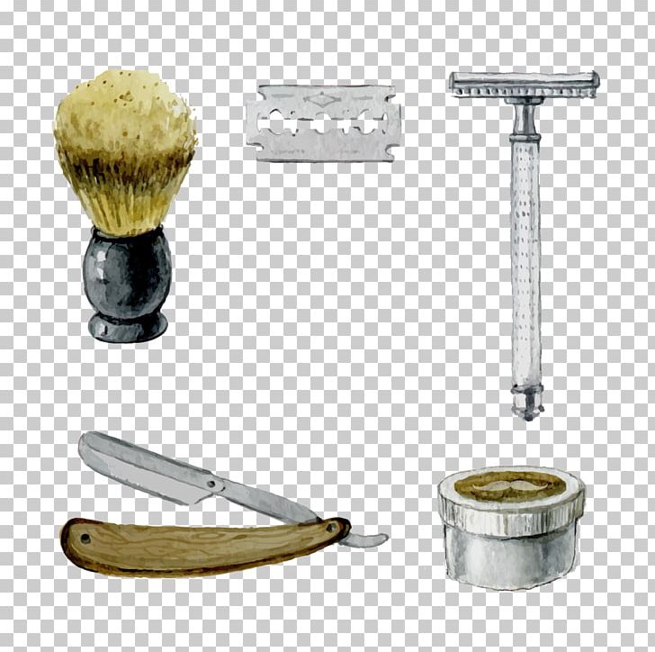 Razor Barber Beard PNG, Clipart, Blade, Brush, Euclidean Vector, Frame Vintage, Hair Care Free PNG Download