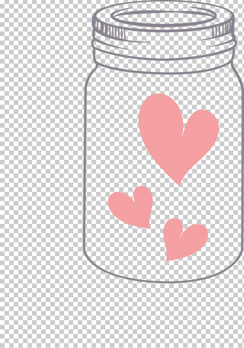 Mason Jar Heart Font Jar M-095 PNG, Clipart, Heart, Jar, M095, Mason Jar, Paint Free PNG Download