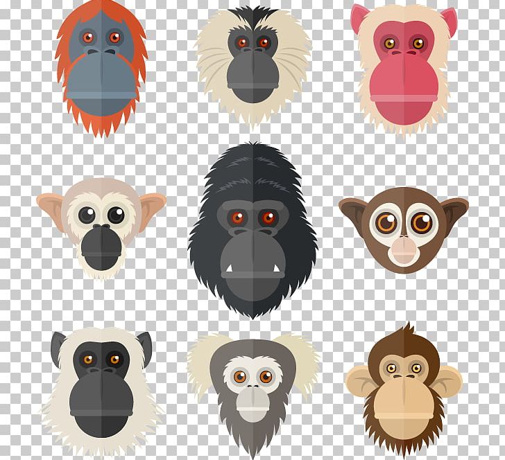Primate Lemur Gorilla Orangutan PNG, Clipart, Animal, Anime Character, Cartoon, Chimpanzee, Clip Art Free PNG Download