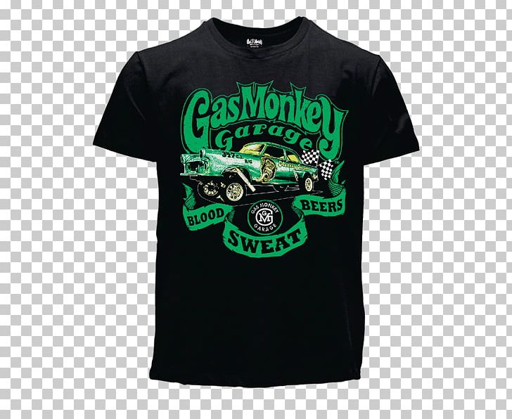T-shirt Gas Monkey Garage Clothing Dress Shirt PNG, Clipart, Active Shirt, Black, Brand, Clothing, Clothing Accessories Free PNG Download