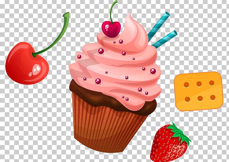 Bakery Cupcake Icing Sundae Food PNG, Clipart, Birthday Cake, Cake, Cook, Cream, Cuisine Free PNG Download