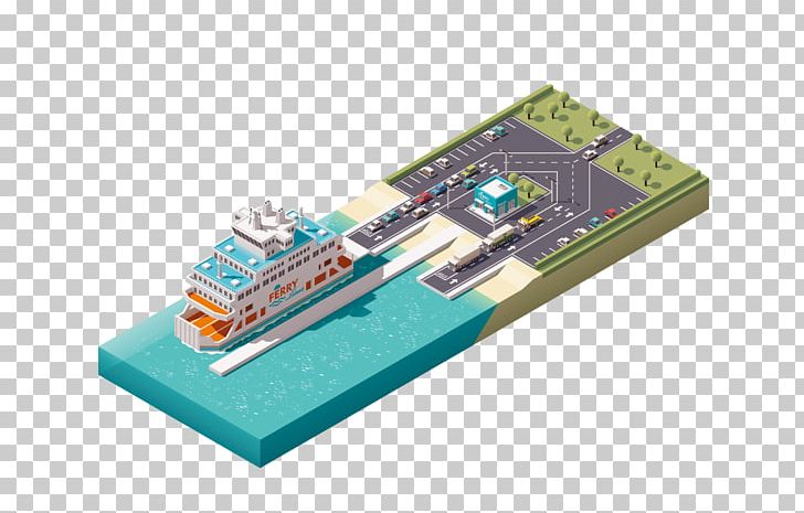Ferry Container Ship Port PNG, Clipart, 3d Effect, Cargo, Cargo Ship, Crane, Electronics Free PNG Download