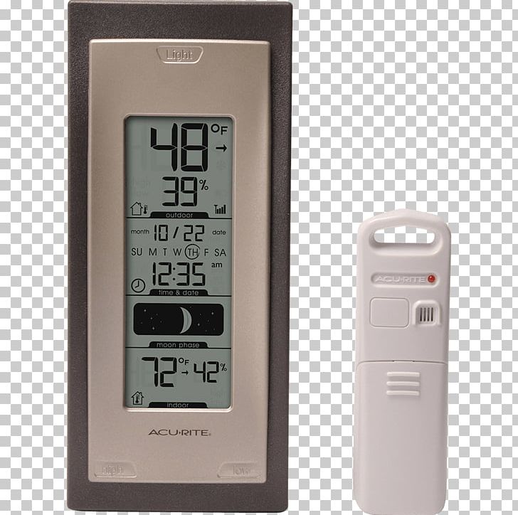 Indoor–outdoor Thermometer Humidity Hygrometer Weather Station PNG, Clipart, Atmospheric Thermometer, Barometer, Chaney Instrument Co, Electronics, Gauge Free PNG Download