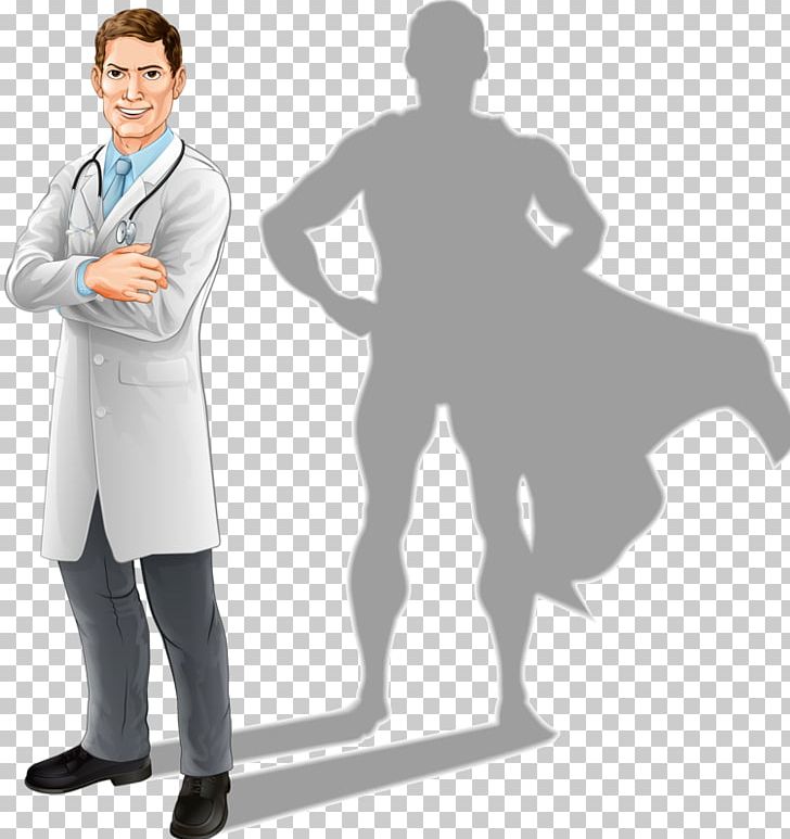 Superhero Shadow Illustration PNG, Clipart, Arm, Business, Cartoon, Concept, Female Doctor Free PNG Download
