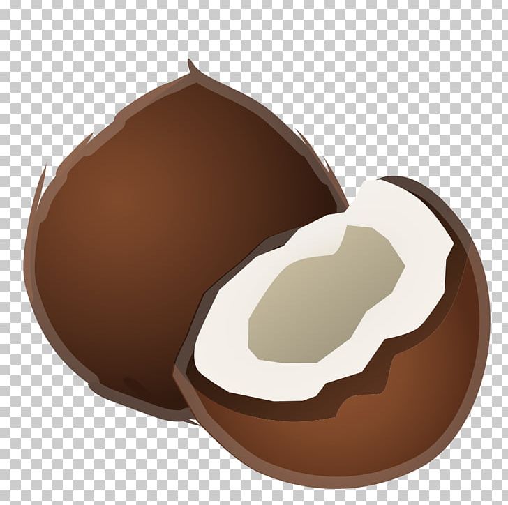 Chocolate Truffle Coconut Computer Icons Food Emojipedia PNG, Clipart, Android Oreo, Brown, Chocolate, Chocolate Truffle, Coco Free PNG Download