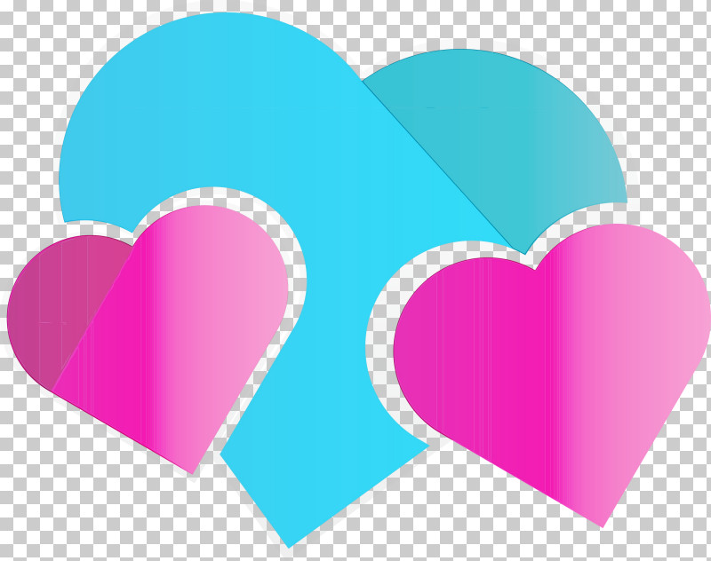 Heart Pink Turquoise Magenta Teal PNG, Clipart, Heart, Line, Love, Magenta, Material Property Free PNG Download