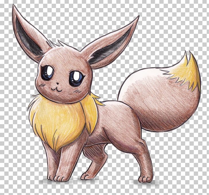 Eevee Drawing Cuteness Pokémon PNG, Clipart, Carnivoran, Cartoon, Character, Cuteness, Cutepdf Free PNG Download