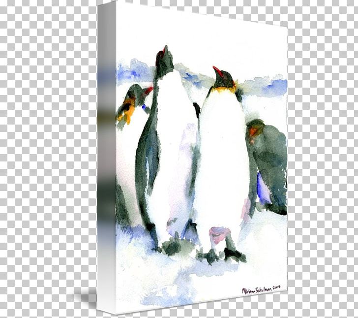Watercolor Painting King Penguin Art PNG, Clipart, Art, Artist, Beak, Bird, Canvas Free PNG Download