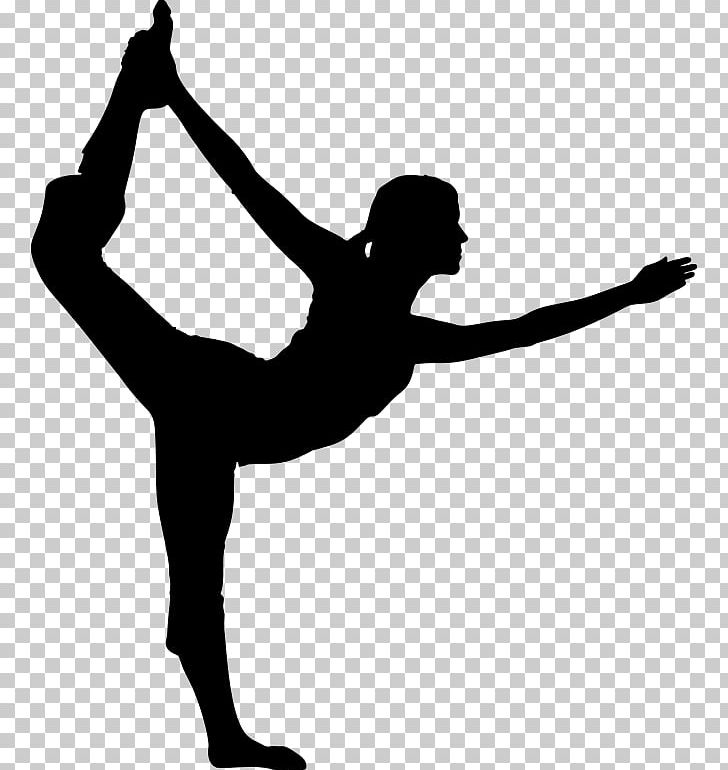 Silhouette Yoga Female PNG, Clipart, Arm, Balance, Ballet, Ballet Dancer, Black And White Free PNG Download
