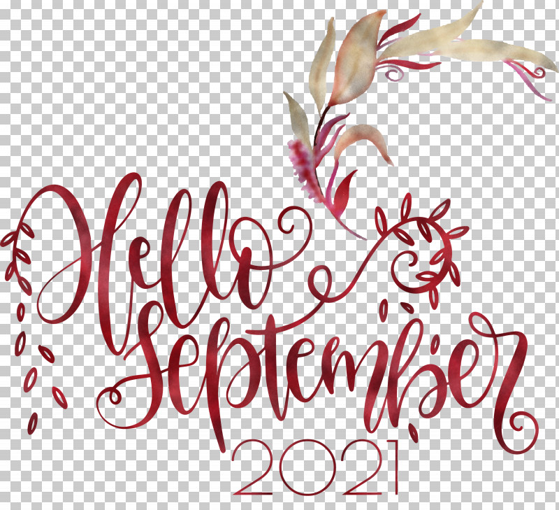 Hello September September PNG, Clipart, Calligraphy, Flower, Hello September, Personal, Petal Free PNG Download