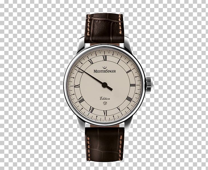 MeisterSinger Automatic Watch Strap Sellita PNG, Clipart, Accessories, Automatic Watch, Brand, Brown, Chronograph Free PNG Download