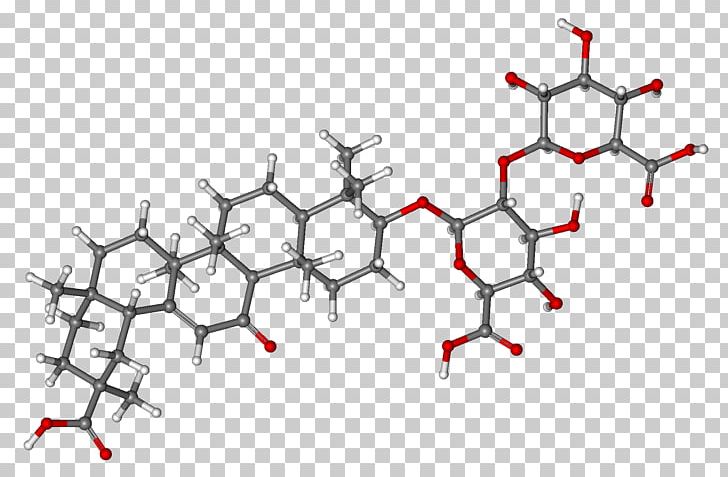 Ball-and-stick Model Glycyrrhizin ChemSpider Molecule PNG, Clipart, Angle, Area, Ballandstick Model, Chemical Structure, Chemical Substance Free PNG Download