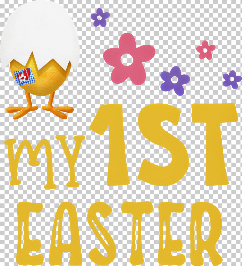 Happy Easter Day My 1st Easter PNG, Clipart, Behavior, Happiness, Happy Easter Day, Line, Logo Free PNG Download