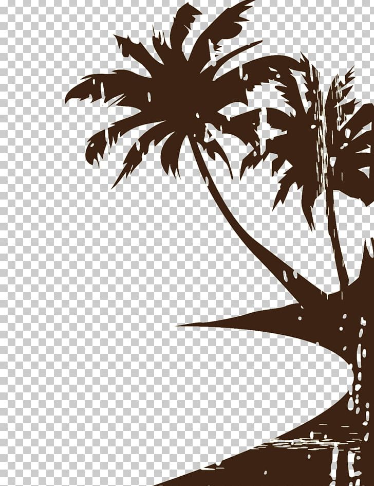 Illustration Post Cards Graphics Getty S PNG, Clipart, Arecales, Black And White, Branch, Computer Wallpaper, Drawing Free PNG Download