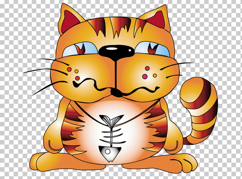 Orange PNG, Clipart, Cartoon, Cat, Orange, Small To Mediumsized Cats, Snout Free PNG Download