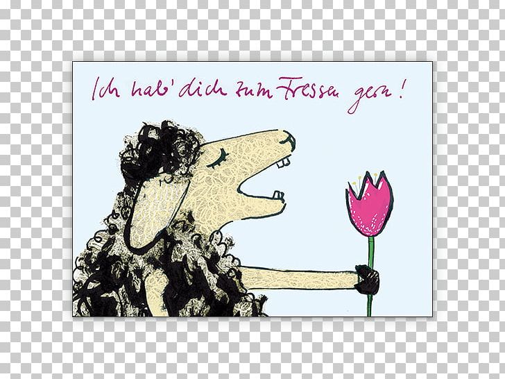 Greeting & Note Cards Ich Hab Dich Cartoon Ovis Love PNG, Clipart, 2017, Assortment Strategies, Blume, Cartoon, Gift Free PNG Download