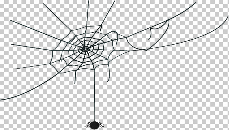 Spider Web Halloween PNG, Clipart, Blackandwhite, Halloween, Line, Line Art, Mechanical Fan Free PNG Download