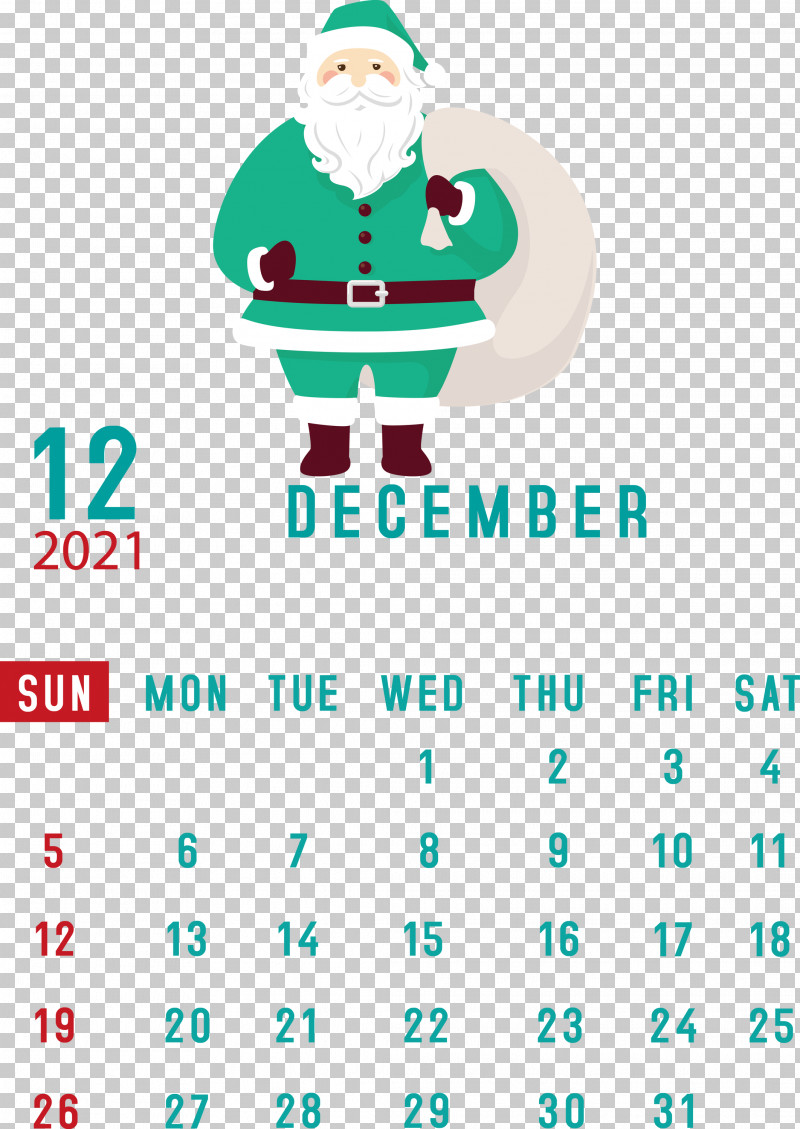 December 2021 Printable Calendar December 2021 Calendar PNG, Clipart, Calendar System, Christmas Day, December, December 2021 Calendar, December 2021 Printable Calendar Free PNG Download