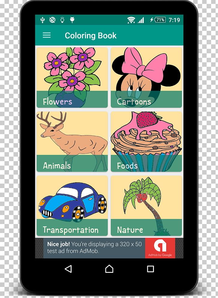 Kids Coloring Book Android Smartphone PNG, Clipart, Android, Book, Color, Coloring Book, Computer Software Free PNG Download