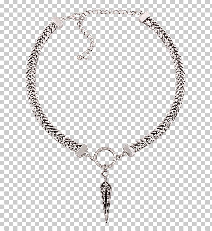 Necklace Jewellery Choker Charms & Pendants Silver PNG, Clipart, Alloy, Body Jewellery, Body Jewelry, Bracelet, Chain Free PNG Download