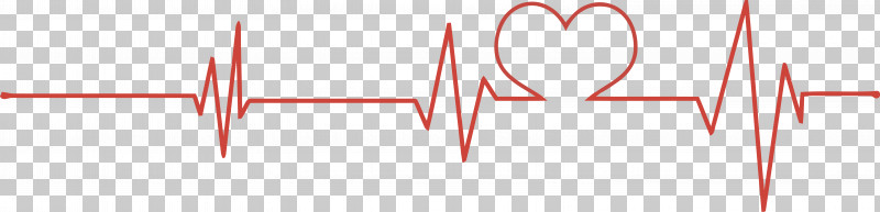 Electrocardiogram Heart Shape - ECG Heart PNG, Clipart, Heart, Line, Logo, Pink, Red Free PNG Download
