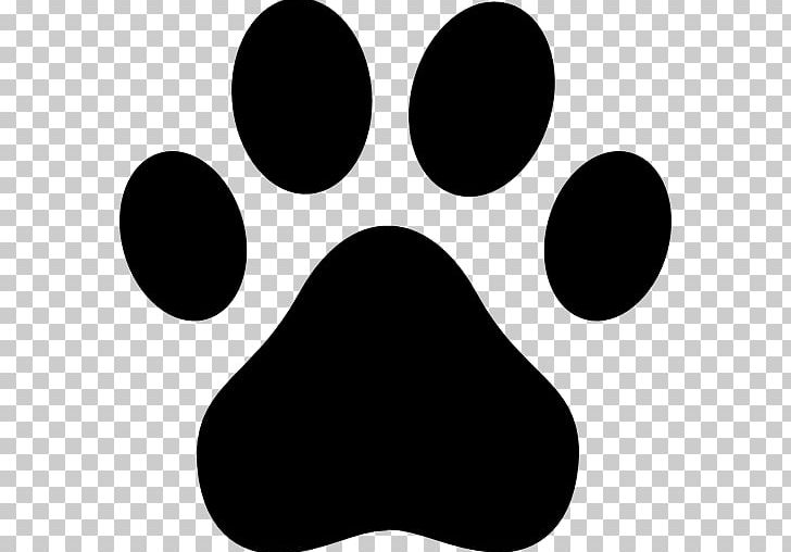 Dog Cat Paw Puppy PNG, Clipart, Animals, Black, Black And White, Cat, Circle Free PNG Download