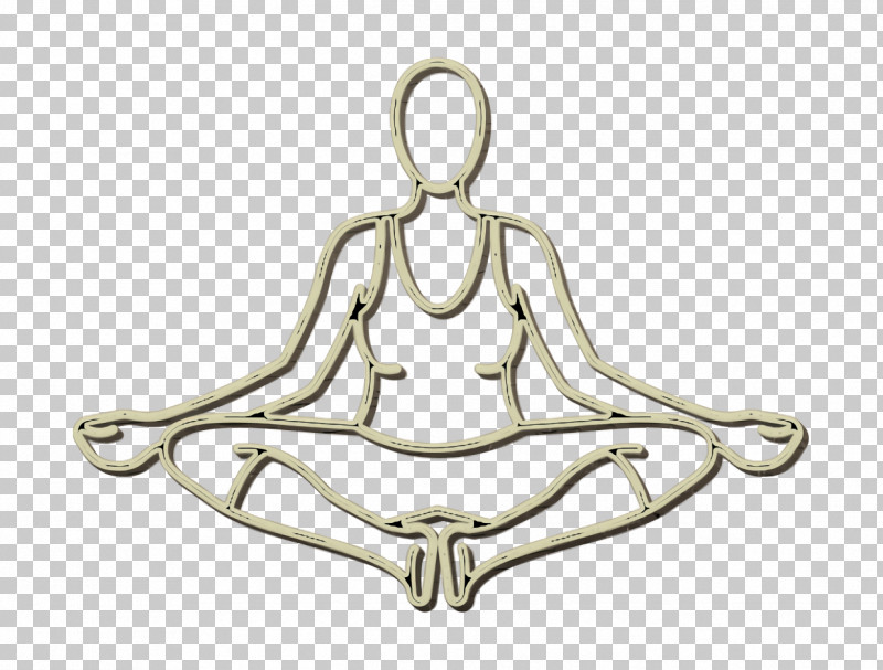 Woman On Lotus Position Front View Icon People Icon Yoga And Pilates Icon PNG, Clipart, Geometry, Human Body, Jewellery, Line, Mathematics Free PNG Download