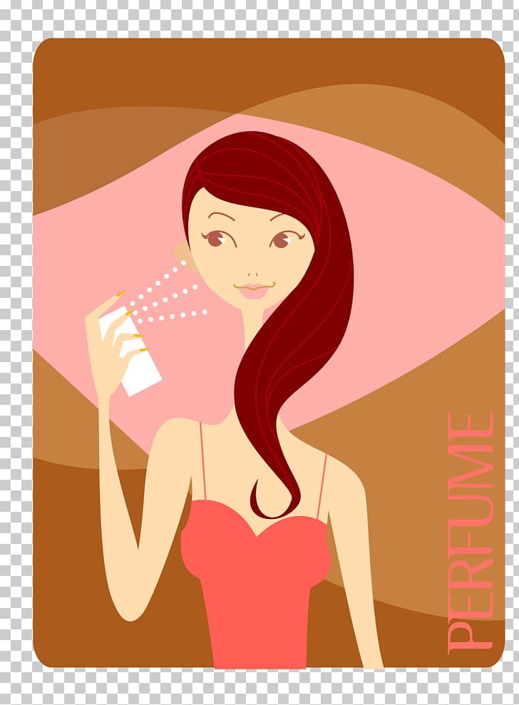 Cosmetics Cosmetic Container PNG, Clipart, Art, Beauty, Brown Hair, Cartoon, Cheek Free PNG Download