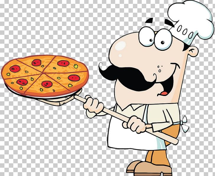 Pizza Buffet Cuisine Food Restaurant PNG, Clipart, Artwork, Buffet, Cartoon, Chef, Cook Free PNG Download
