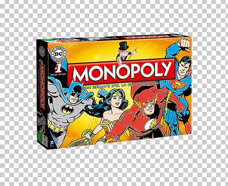 Anti-Monopoly Board Game DC Universe Winning Moves Monopoly PNG, Clipart, Board Game, Card Game, Comic Book, Dc Comics, Dc Universe Free PNG Download