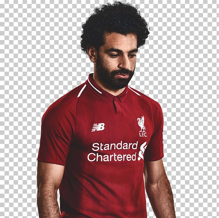 Mohamed Salah Liverpool F.C. Premier League UEFA Champions League PNG, Clipart, Beard, Clothing, Facial Hair, Football, Jersey Free PNG Download